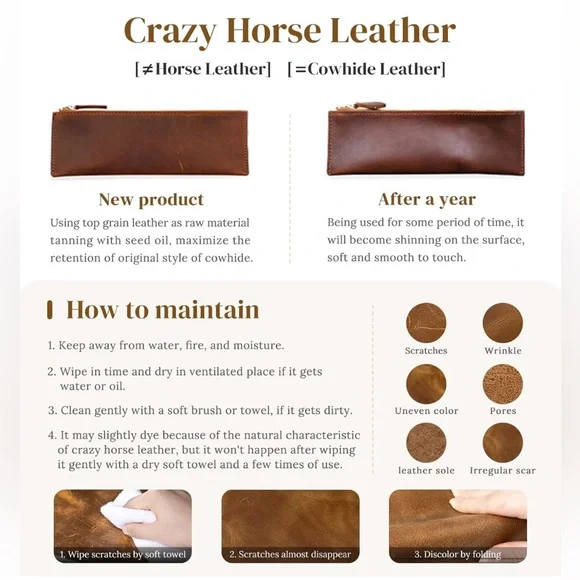 S-Zone leather crossbody purse bag - Picture 2 of 15